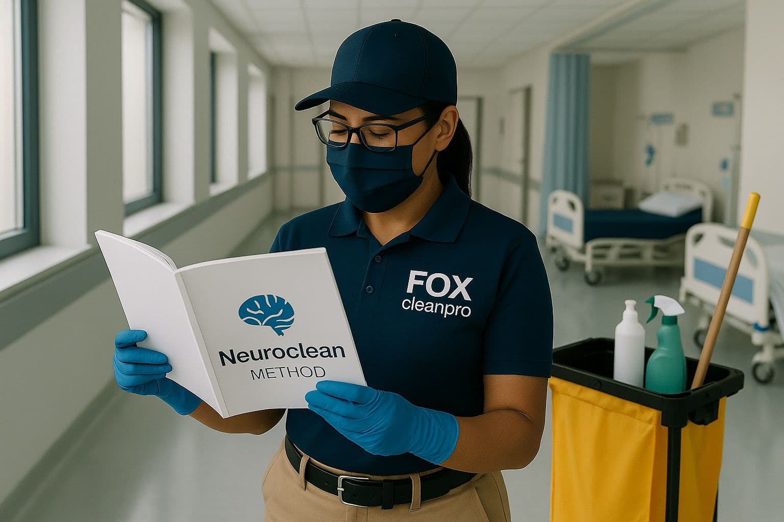 Cleaner demonstrating the NeuroCleaning™ method